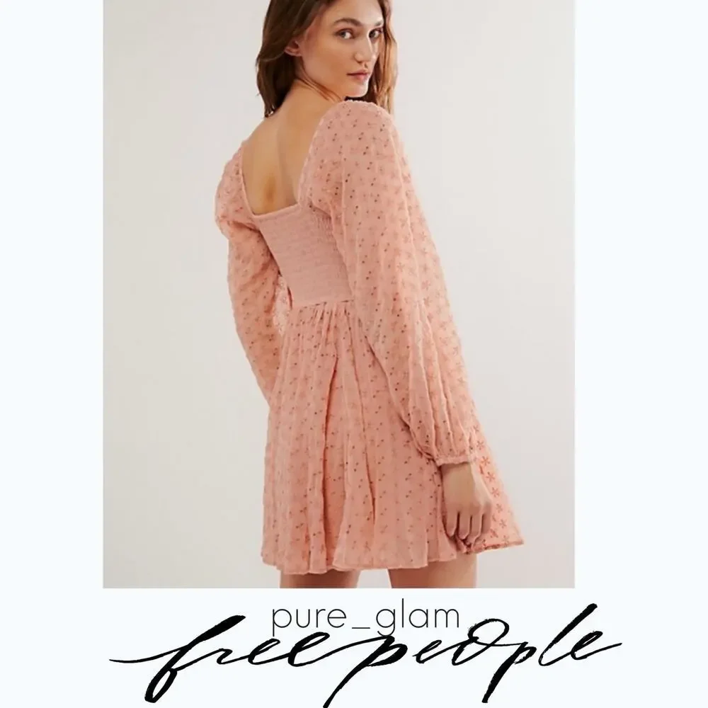 Free People mini dress summer going out femme